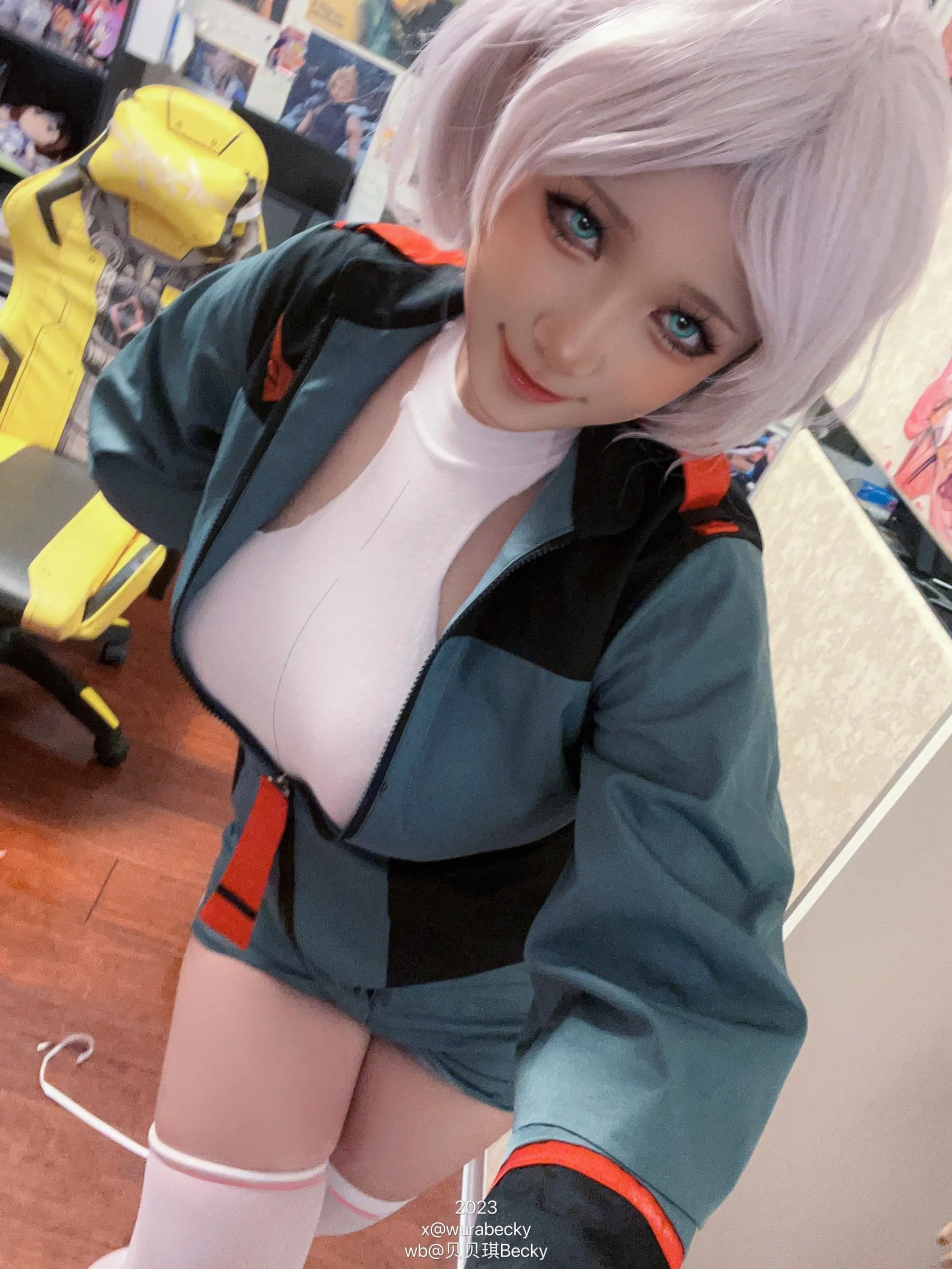 贝贝琪Becky – NO.024 水星的魔女 塞西莉亚-塞西莉亚 肉肉 [36P]插图6